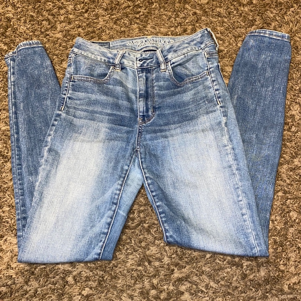 American Eagle High Rise Skinnies
